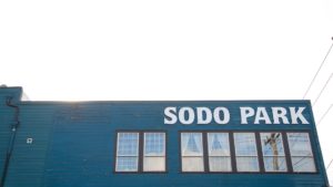 Pic from Wedding Video of Sodo Park wedding venue in Sodo Seattle