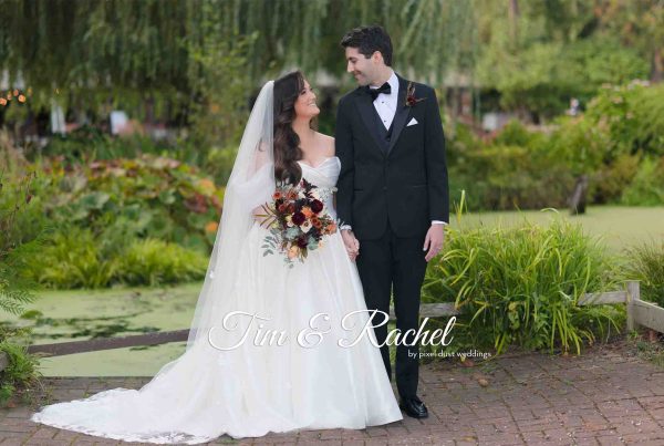 Fall Kiana Lodge Wedding couple doing photos