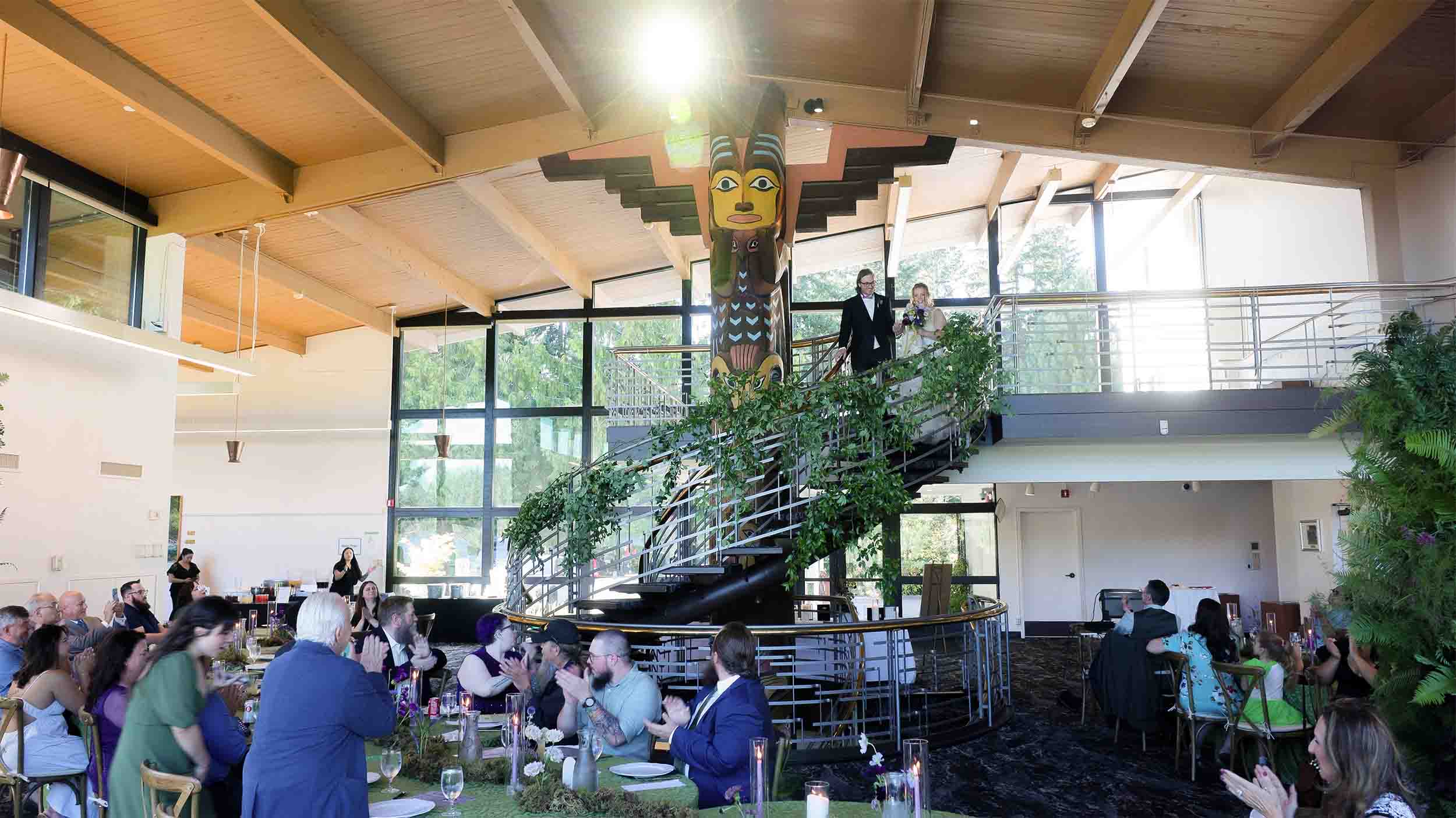 Grand Entrance AT PNW MURDER MYSTERY WEDDING