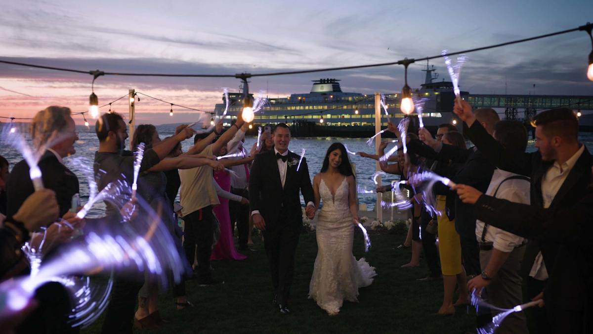 Edmonds Wedding at the Edmonds Waterfront Center.